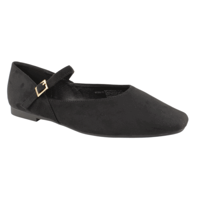 Alternative view of Ballerina Agua de Coco Microfibra Negra