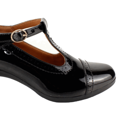 Zapato New Walk Charol Negro - Imagen 4