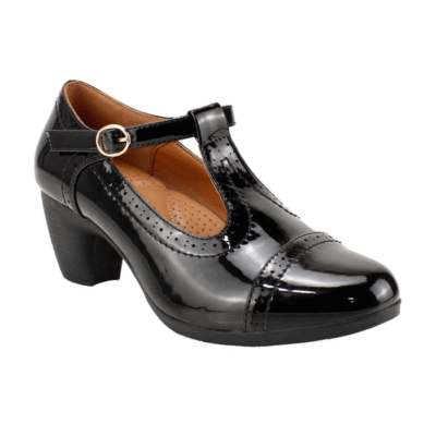 Alternative view of Zapato New Walk Charol Negro
