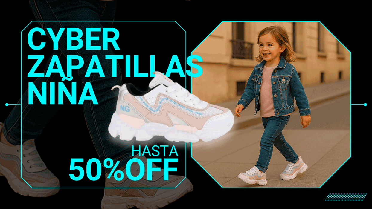 Zapatillas-niña-oferta-cyber-monday