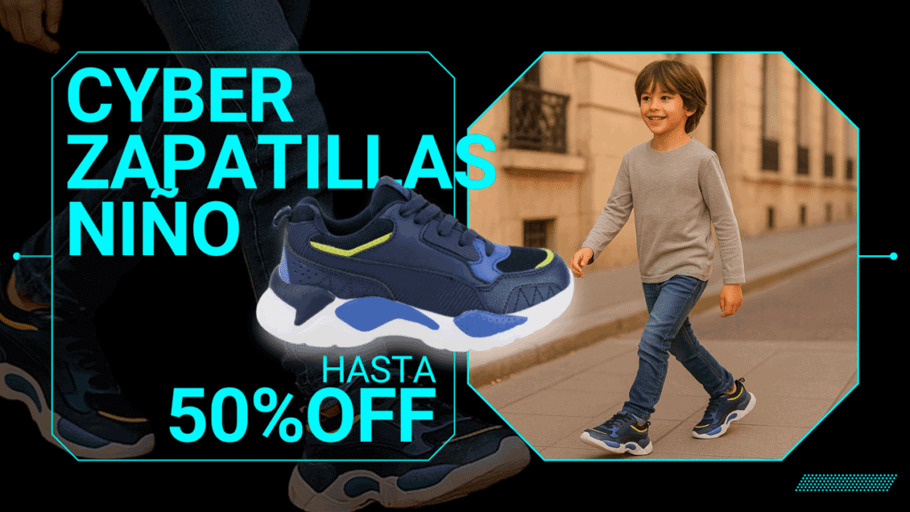 Zapatillas-niño-oferta-cyber-monday