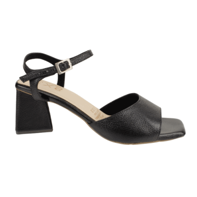 Sandalia Exs Fiesta Cuero Negro
