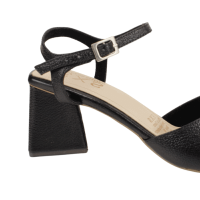 Sandalia Exs Fiesta Cuero Negro - Imagen 4