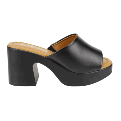 Sandalia New Walk Plataforma Negra