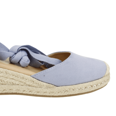 Alpargata Agua de Coco Ema Lazos Celeste