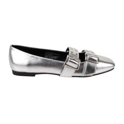 Ballerina Agua de Coco Broches Plateada