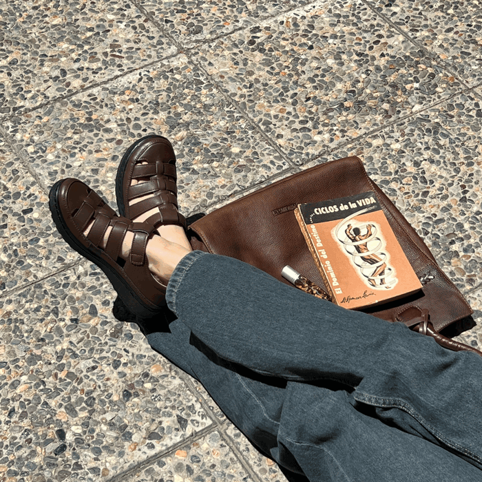 Sandalia New Walk Franciscana Café 2 Sandalia New Walk Franciscana Café