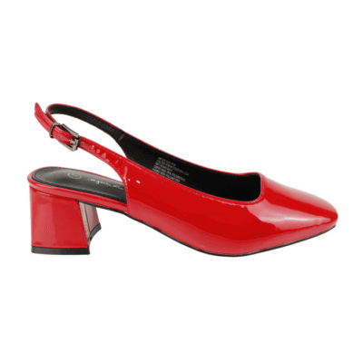 Zapato Agua de Coco Correa Rojo