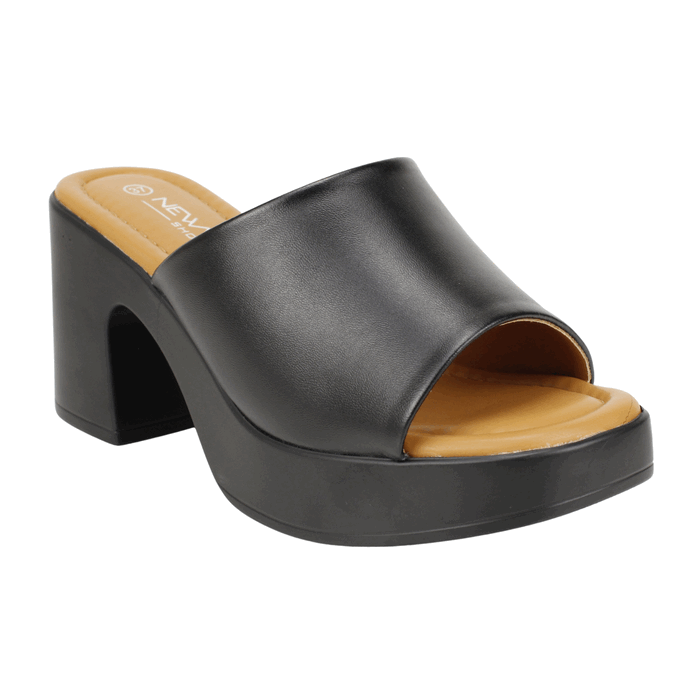 Sandalia New Walk Plataforma Negra 3 Sandalia New Walk Plataforma Negra