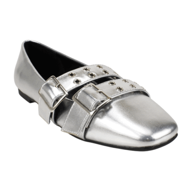 Ballerina Agua de Coco Broches Plateada 8 Ballerina Agua de Coco Broches Plateada