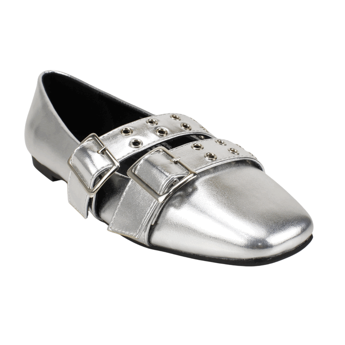 Ballerina Agua de Coco Broches Plateada 3 Ballerina Agua de Coco Broches Plateada