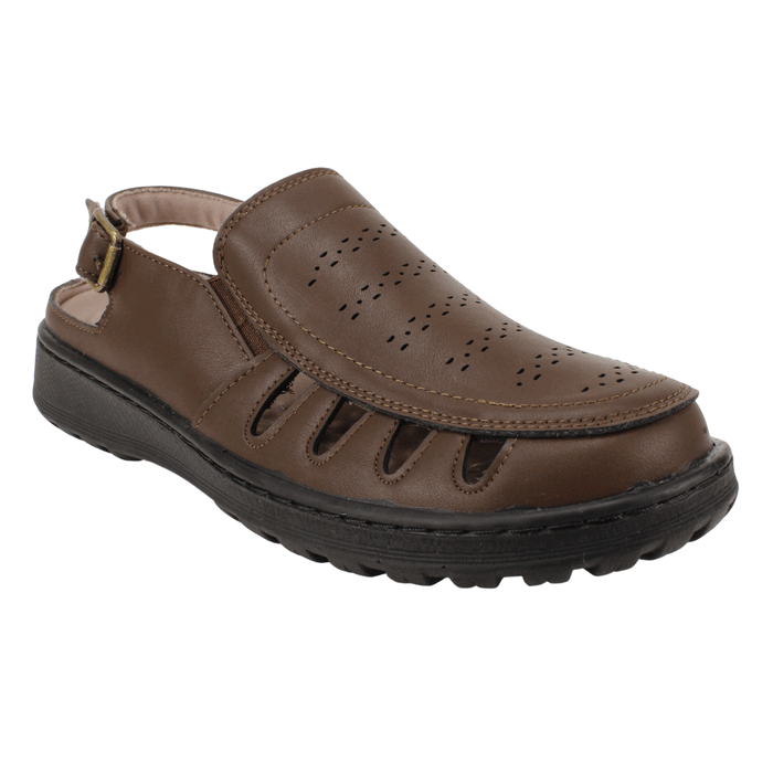 Sandalia New Walk Ortopédica Café 3 Sandalia New Walk Ortopédica Café