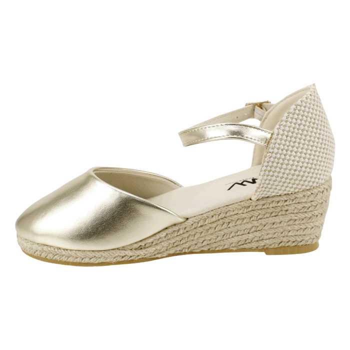 Alpargata New Walk Yute Dorada 4 Alpargata New Walk Yute Dorada