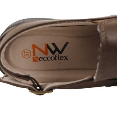 Sandalia New Walk Ortopédica Café 10 Sandalia New Walk Ortopédica Café