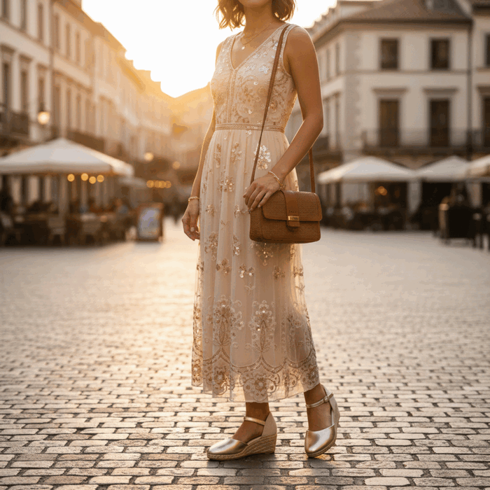 Alpargata New Walk Yute Dorada 2 Aplargata New Walk Yute Dorada