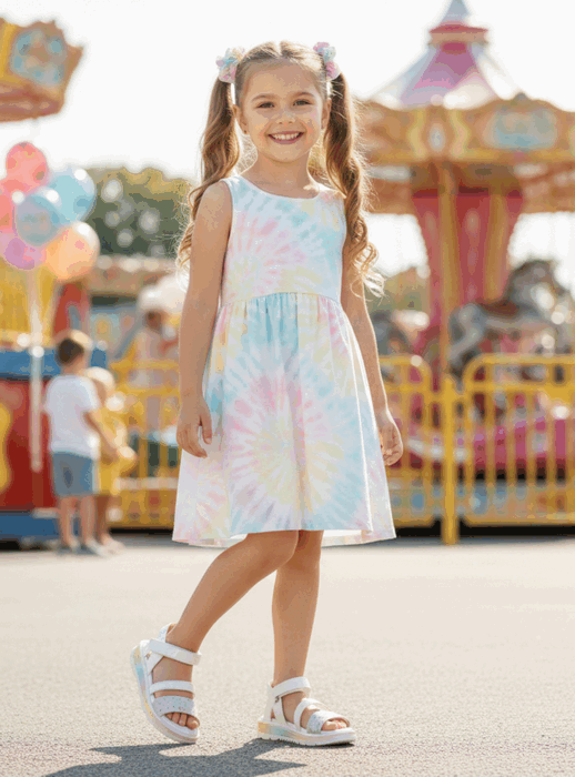 Sandalia Nat Geo Kids Arcoíris Blanca 2 Sandalia Nat Geo Kids Arcoíris Blanca