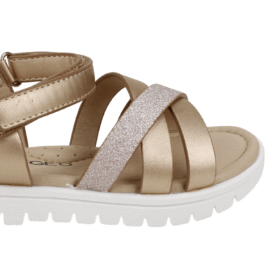 Sandalia Nat Geo Kids Brillos Dorada 10 Sandalia Nat Geo Kids Brillos Dorada