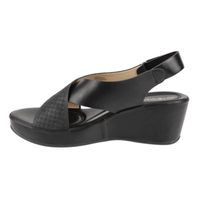 Sandalia New Walk Tiras Cruzadas Negro
