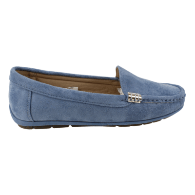 Mocasín New Walk Clásico Celeste