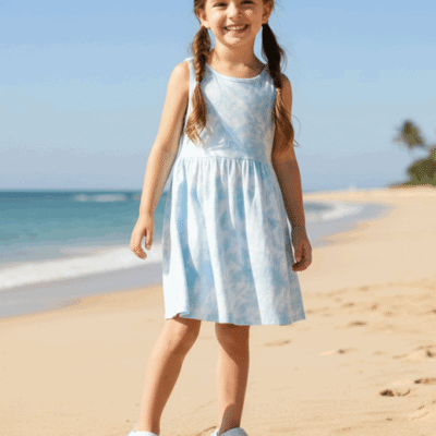 Sandalia Nat Geo Kids Estrellitas Celeste