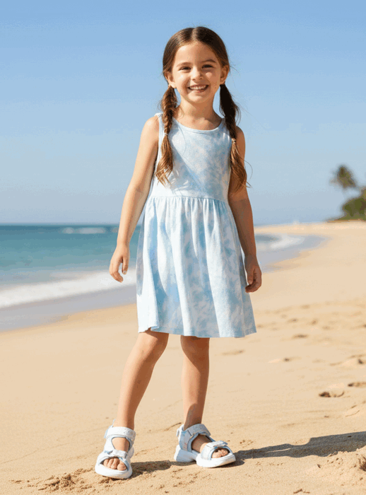 Sandalia Nat Geo Kids Estrellitas Celeste 2 Sandalia Nat Geo Kids Estrellitas Celeste