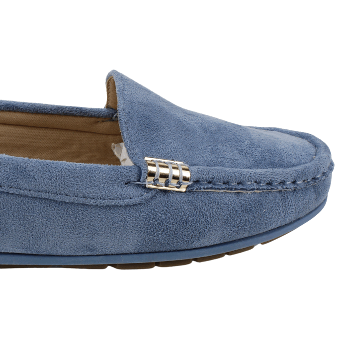 Mocasín New Walk Clásico Celeste 5 Mocasín New Walk Clásico Celeste