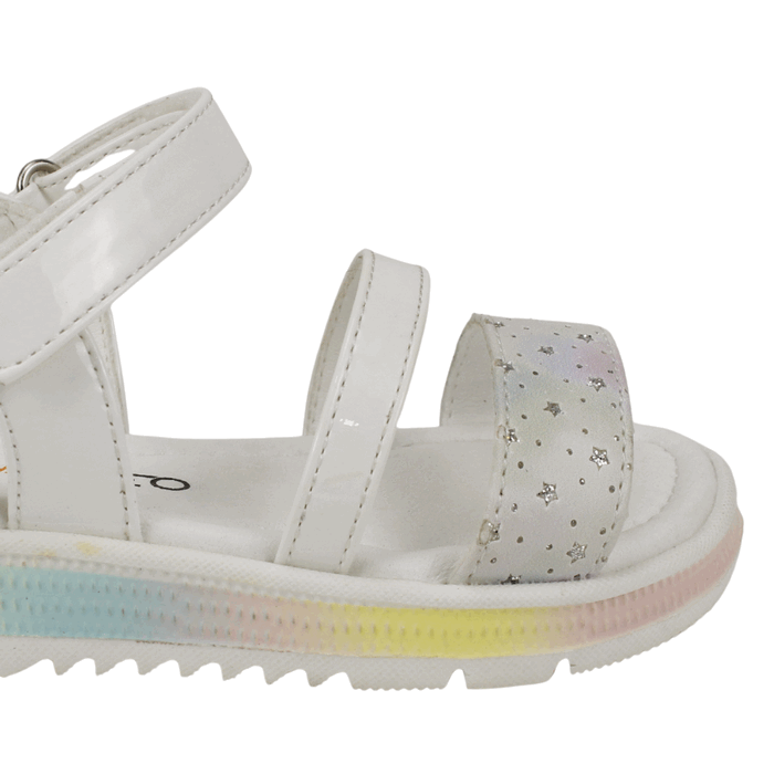 Sandalia Nat Geo Kids Arcoíris Blanca 5 Sandalia Nat Geo Kids Arcoíris Blanca