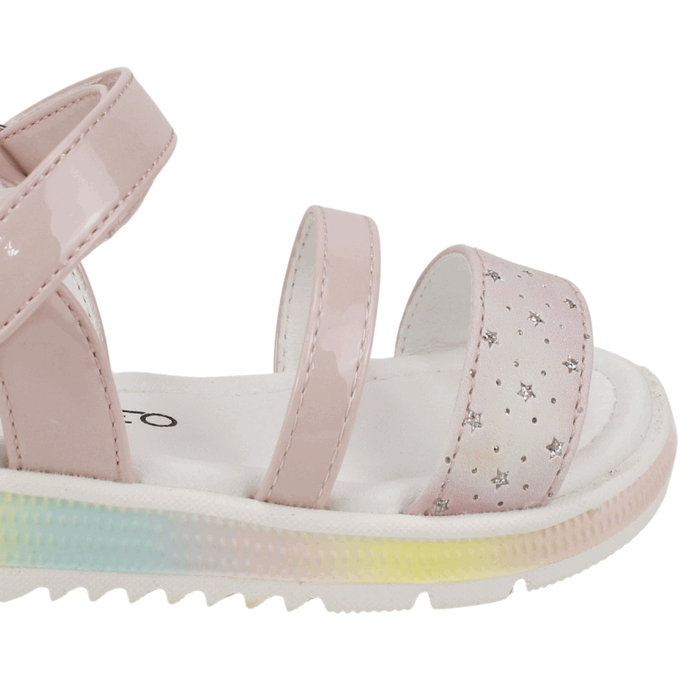Sandalia Nat Geo Kids Arcoíris Rosa 4 Sandalia Nat Geo Kids Arcoíris Rosa