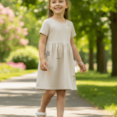 Sandalia Nat Geo Kids Estrella Beige