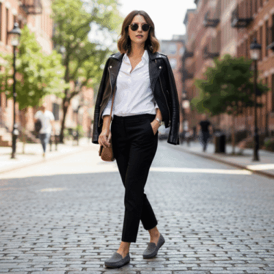 Alternative view of Mocasín New Walk Slip On Confort Gris