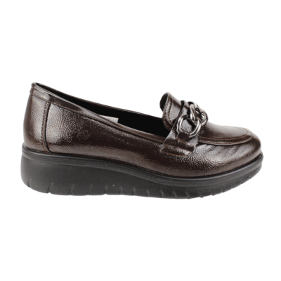 Mocasín New Walk Broche Confort Café