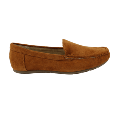 Mocasín New Walk Slip On Confort Camel