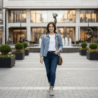 Alternative view of Zapatilla New Walk Slip On Confort Gris