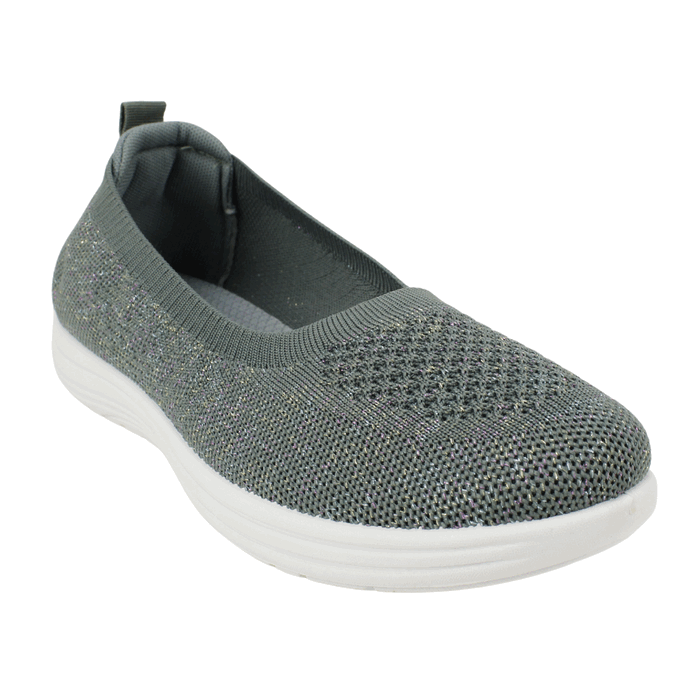 Zapatilla New Walk Slip On Confort Verde 3 Zapatilla New Walk Slip On Confort Verde - Imagen 3