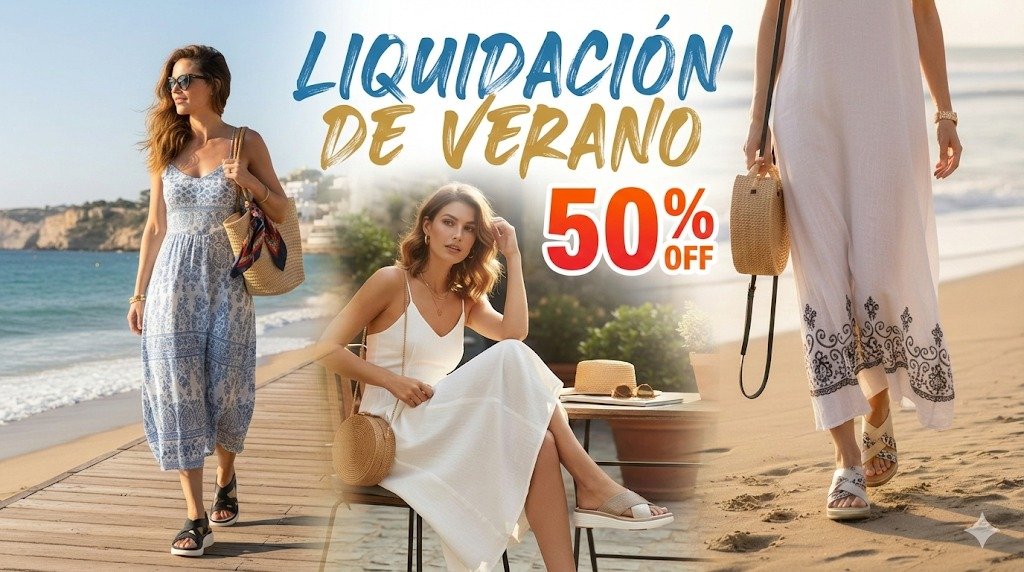 liquidación sandalias mujer