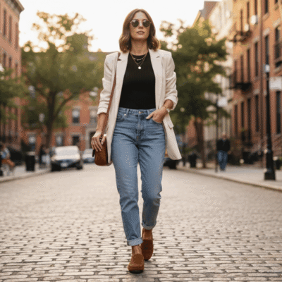 Alternative view of Mocasín New Walk Slip On Confort Camel