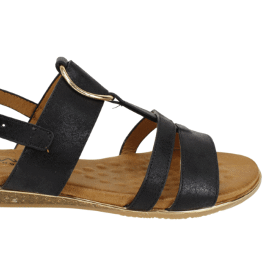 Sandalia New Walk Plana Negra 10 c3a0ba7c 3e7e 4098 95d5 8d0b738ea61d 17hqf8883 303 90 5