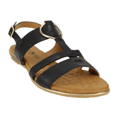 Sandalia New Walk Plana Negra 8 cbb0ad0f 9d42 4a23 9803 704e228ddbd3 17hqf8883 303 90 3