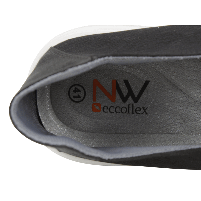 Zapatilla New Walk Slip On Confort Negra 5 Zapatilla New Walk Slip On Confort Negra - Imagen 5