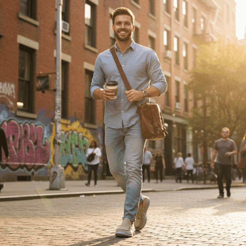 Zapatilla New Walk Slip On Confort Beige 2 Zapatilla New Walk Slip On Confort Beige - Imagen 2