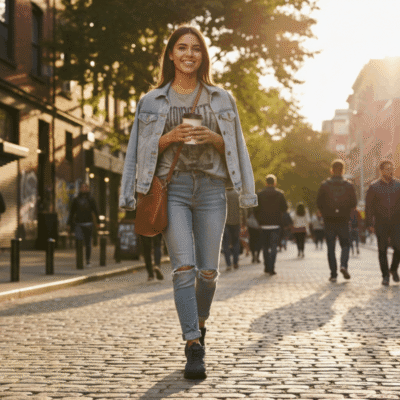 Alternative view of Zapatilla New Walk Plataforma Confort Azul