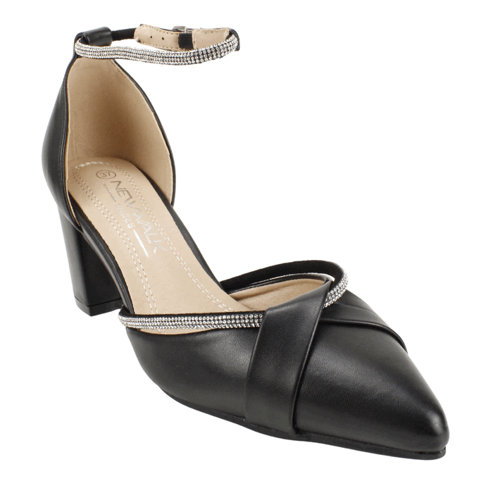 Zapato New Walk Fiesta Correa Negro 2 Zapato New Walk Fiesta Correa Negro - Imagen 2