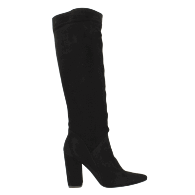 Bota Exs Gamuza Larga Negra