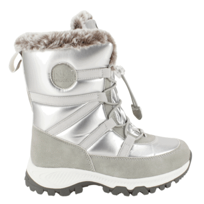 Bota Nat Geo Kids de Nieve Plateada