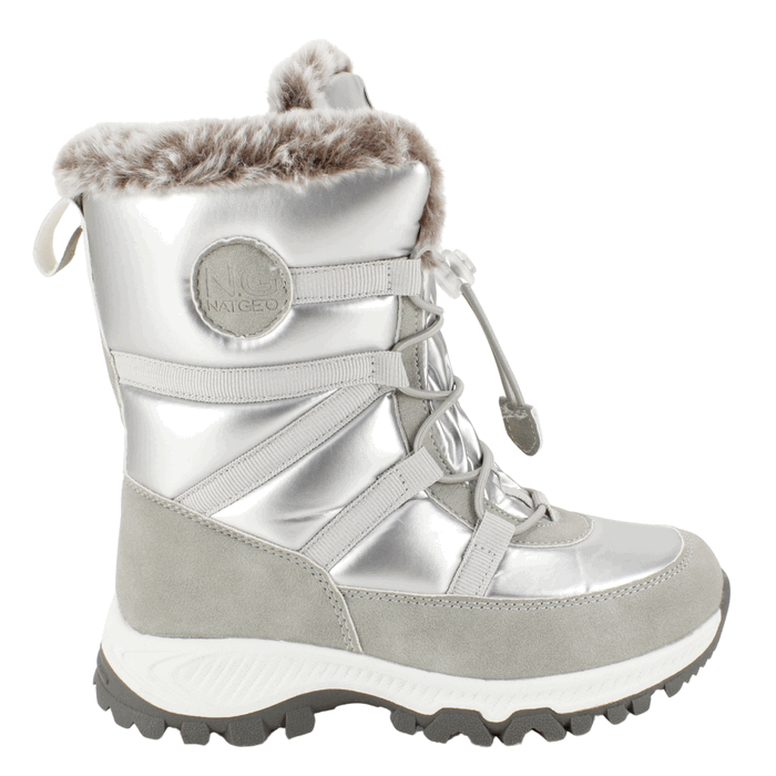 Bota Nat Geo Kids de Nieve Plateada 1 Bota Nat Geo Kids de Nieve Plateada