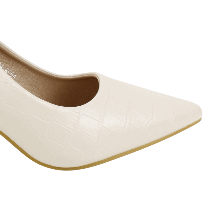 Zapato New Walk Fiesta Reptil Crema 4 Zapato New Walk Fiesta Reptil Crema - Imagen 4