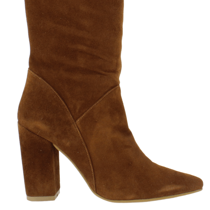 Bota Exs Gamuza Larga Camel 4 Bota Exs Gamuza Larga Camel - Imagen 4