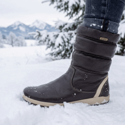 Alternative view of Bota Exs Nieve Cuero Café