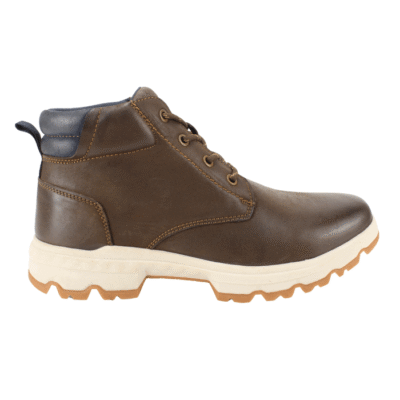 Botín Nat Geo Cuero Nobuk Café