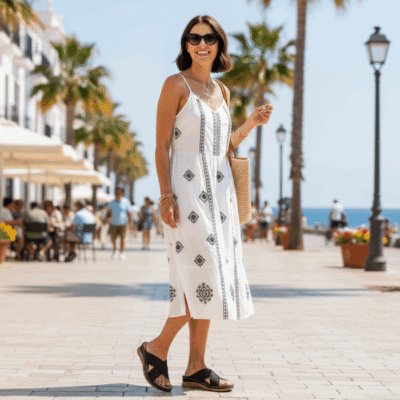 Alternative view of Sandalia New Walk Perforada Negra